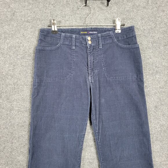 ABERCROMBIE Blue Corduroy Flare Leg Girls Pants SIZE 16 - Picture 3 of 11